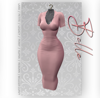 Second Life Marketplace - MAAI Belle dress * Nude